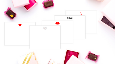 Say MUAH with luxe Valentines