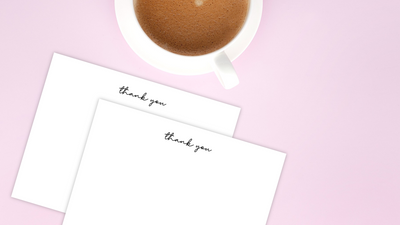 ABCs of a thank you