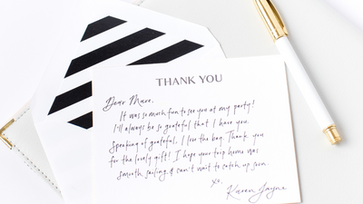 The art of the thank you